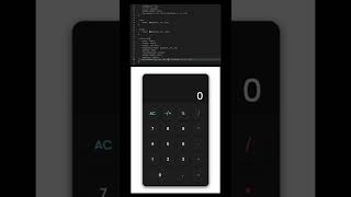 Simple Calculator ReactJS UI time lapse #short