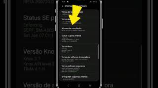 Como ativar opções de desenvolvedor no celular Samsung
