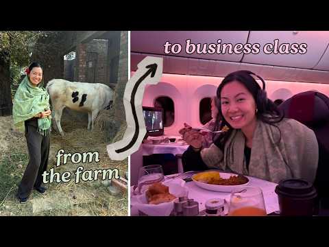 Exploring The Villages of Punjab, India + Flying Business Class For The First Time!!!