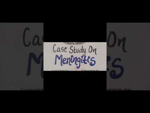 case study on meningitis #meningitis #casestudy #casepresentation #ncp #medicos #nursing #shorts