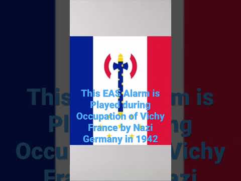 Vichy France EAS Alarm (1941)