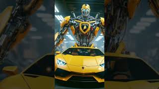 LAMBORGHINI turn into robot #shorts  #automobile #mobilantik #dreamcars