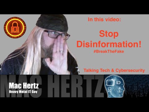 How to stop the spread of Disinformation!