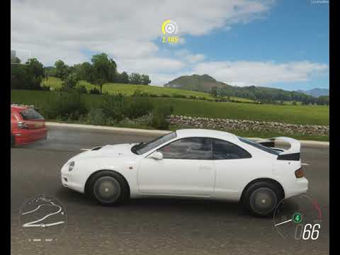 Forza Horizon 4 gameplay- Toyota Celica GT-Four ST205/ Logitech g29 Gamplay