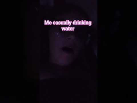 I love water