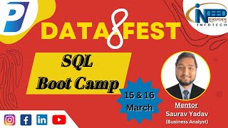 DataFest | SQL Boot Camp | 15 March 2023