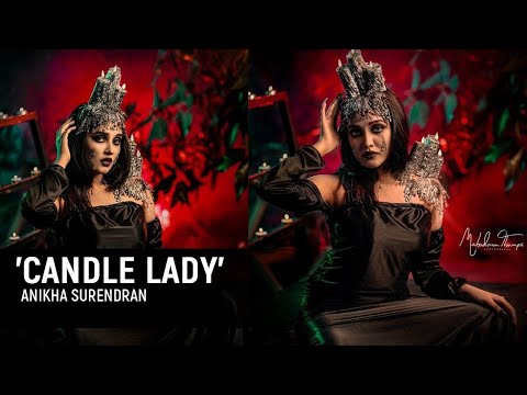 Candle Lady🕯️|ANIKHA SURENDRAN | Latest Photoshoot | Photoshoot & Making Video