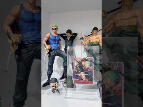 Posting a collection tour soon! #onepiece #onepiececollection #monkeydluffy #zoro #sanji #trafalgar