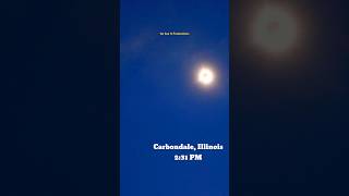 Total Solar Eclipse 2024 #shorts #eclipse2024 #eclipse Illinois - full show 🔜 My Eclipse Look
