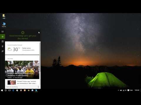 উইন্ডোজ ১০ পিসিতে Cortana চালু এবং ব্যবহার করবেন কিভাবে | How to setup Cortana in Windows 10