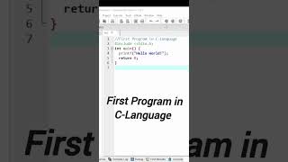 C-programing//#1// #cprogramming #cprogrammingvideo