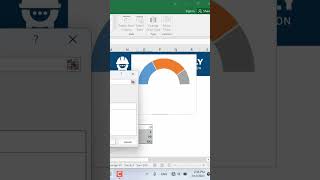 Speedometer Charts in Excel #engineeringly #shorts #excel #explore