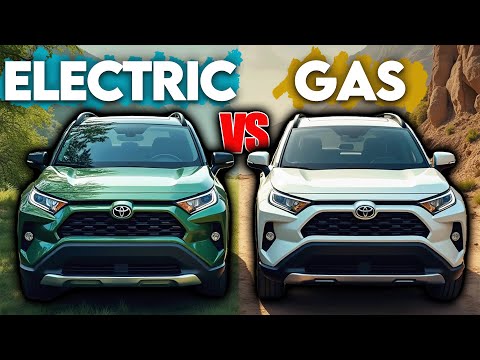 Electric vs Gas Battle: Which Wins in 2025? | Toyota RAV4 2025 Showdown!