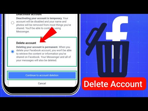 How To Delete Facebook Account - (2025)