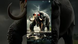 Elephant + Tortoise Fusion Animal 🐘🐢 | Epic AI Animal Hybrid Animation #fyp #fypシ゚viral