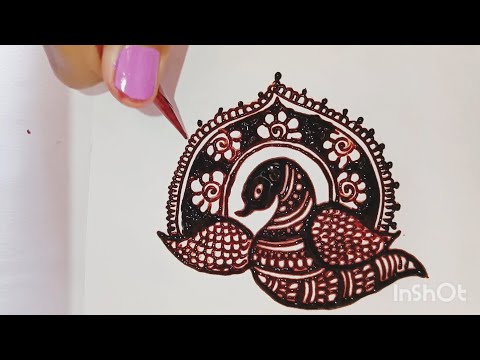 New stylish peacock mehndi desgin| #mehndidesign #peacock #peacockmehndidesign 