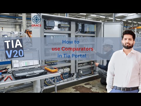 How to use Comparators in TIA Portal