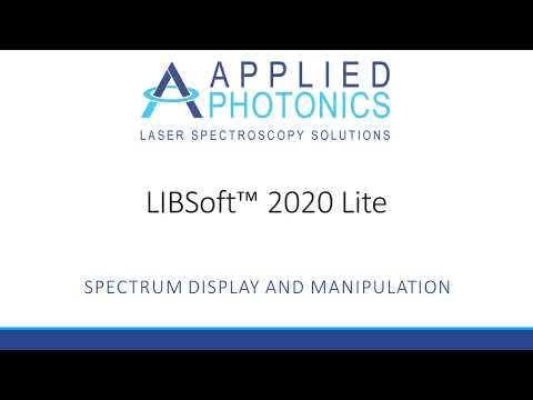 14   Spectrum display and manipulation