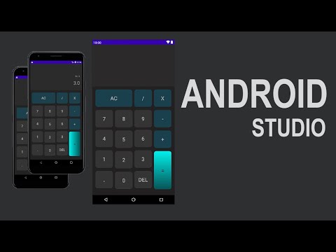 how to create calculator in android studio part 02 | calculator UI design in android studio