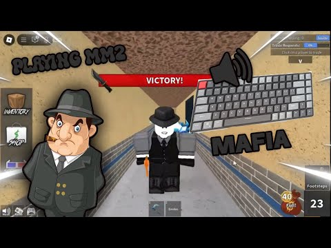 MAFIA KILLING HACKER MM2 + KEYBORD AND MOUSE ASMR