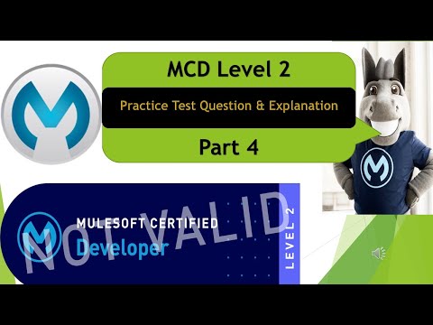 MCD Level 2 Certification | Part4 | Mulesoft Certified Developer Level 2 Practice Test