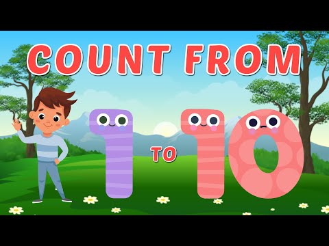 Learn Numbers 1 to 10 for Kids 🎉 | Fun Counting Song & Educational Video for Toddlers 👶📚
