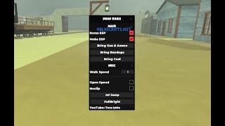 Dead Rails Script Updated Auto Collect Coal, Bring Bandage, Bring Gun Ammo, Inf Walkspeed