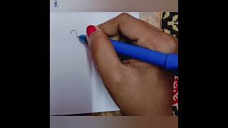 Calligraphy of Letter R !❤️ #calligraphicalphabets #artofletters #cursivefont #viralshorts #learnig