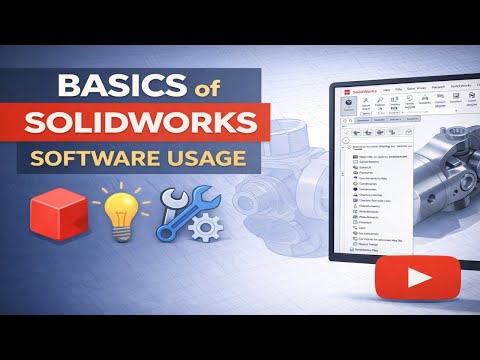 Basics of Solidworks Software #mechanicalengineering #3dmodelling #design #solidworks #partmodeling