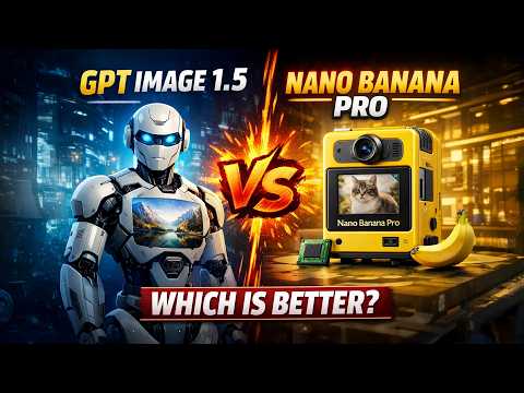 GPT Image 1.5 vs Nano Banana Pro… The Results Surprised Me