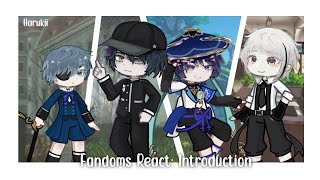  Fandoms React to Eachother: Introduction || Set Speed to 2x || 