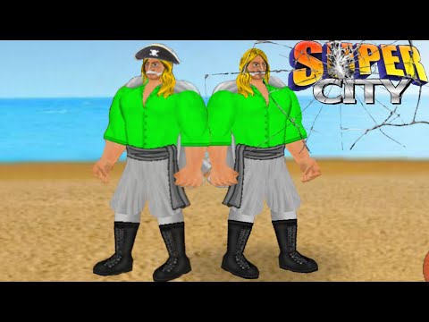 How to Create Prime Whitebeard 🌊(One Piece) in Super City. #supercity #mdickie #onepiece