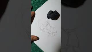 رسم تعابير الوجه لشخصية مانجا