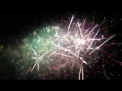 Roche-la-Molière - Feu d'artifice du 11 juillet
