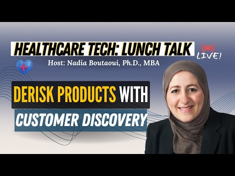 Derisk product development using customer discovery.