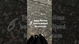 6 Things Muslims Have Normalized But Are Haram #imanboost #deenoverdunya #ytshortvideo