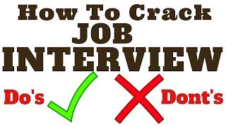 Best Techniques To Crack Interview | Learn How To Succeed In Interview | Best Tips for Job Searching