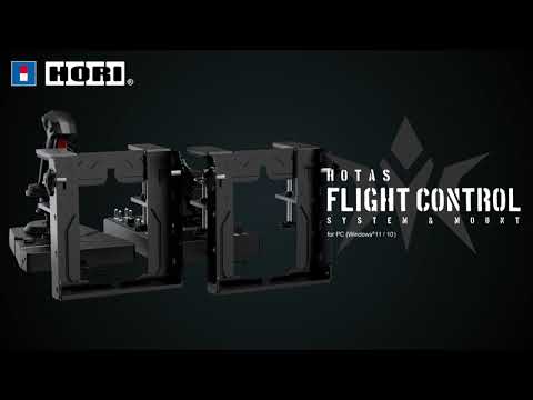 HORI HOTAS Flight Control System & Mount für PC (Windows 11/10) (Deutsch)