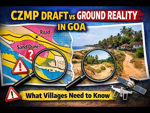 CZMP Draft vs Ground Reality in Goa | What Villages Need to Know