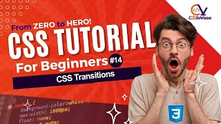 CSS Tutorial for Beginners #14 - How To Apply CSS Transitions.