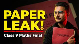 Class 9 Maths Final Exam Question Paper 2026 | Most Important Questions | MD Sir