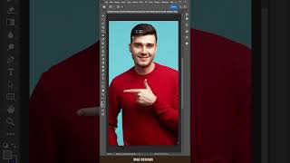 Crop circle image in photoshop #shortsfeed #shorts