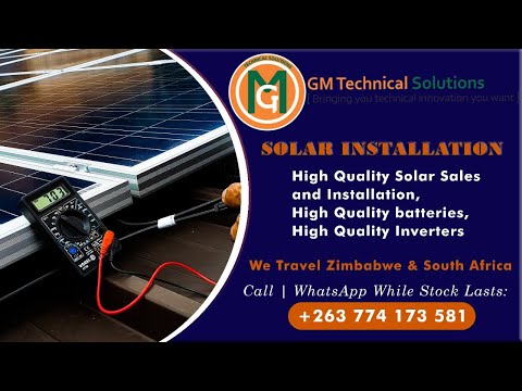 GM Technical Solutions. Leaders In Solar Installation.