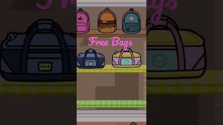 All Free Bags 🎒 in #tocaboca #tocalifeworld #tocagiftcheck