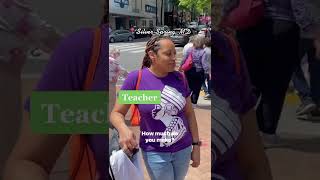 How much do you make? Asking people how much they earn in USA #shorts