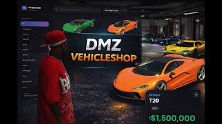 [FREE] DMZ VEHICLESHOP  | Vehicleshop System Script | [QBCore / ESX / QBOX]