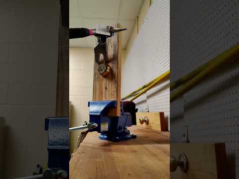 Deadbolt removal. Through the lock.