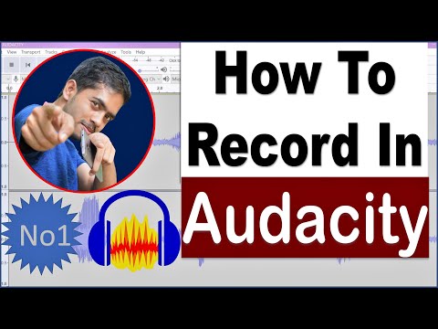 How to Record in Audacity