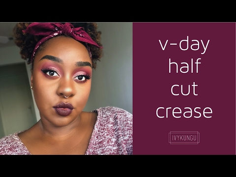 Valentine's Day Half Cut Crease | Ivy Kungu
