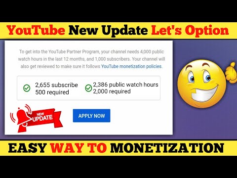 📣 अब 500 Subs और 2000 घंटे में ही होगा चैनल MONETIZE 🔥 | YouTube Monetization Big Update 🤯